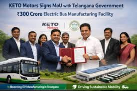 Keto Motors Electric Bus Manufacturing Facility Planned in Telangana