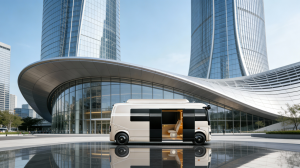 Foton AUV Intelligent Bus Showcases Level 4 Autonomy