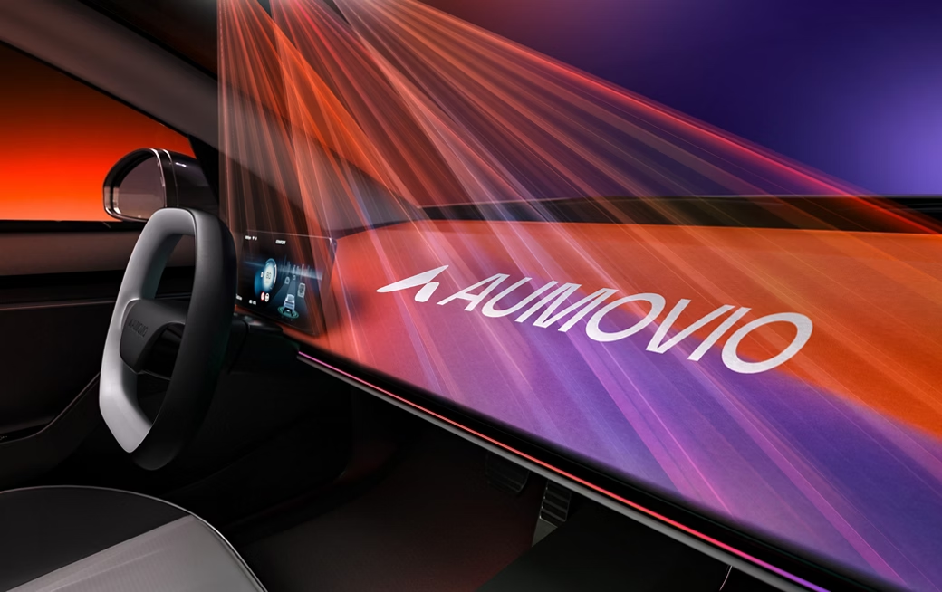 AUMOVIO SE Surface Projection Solution Redefines Automotive Interiors