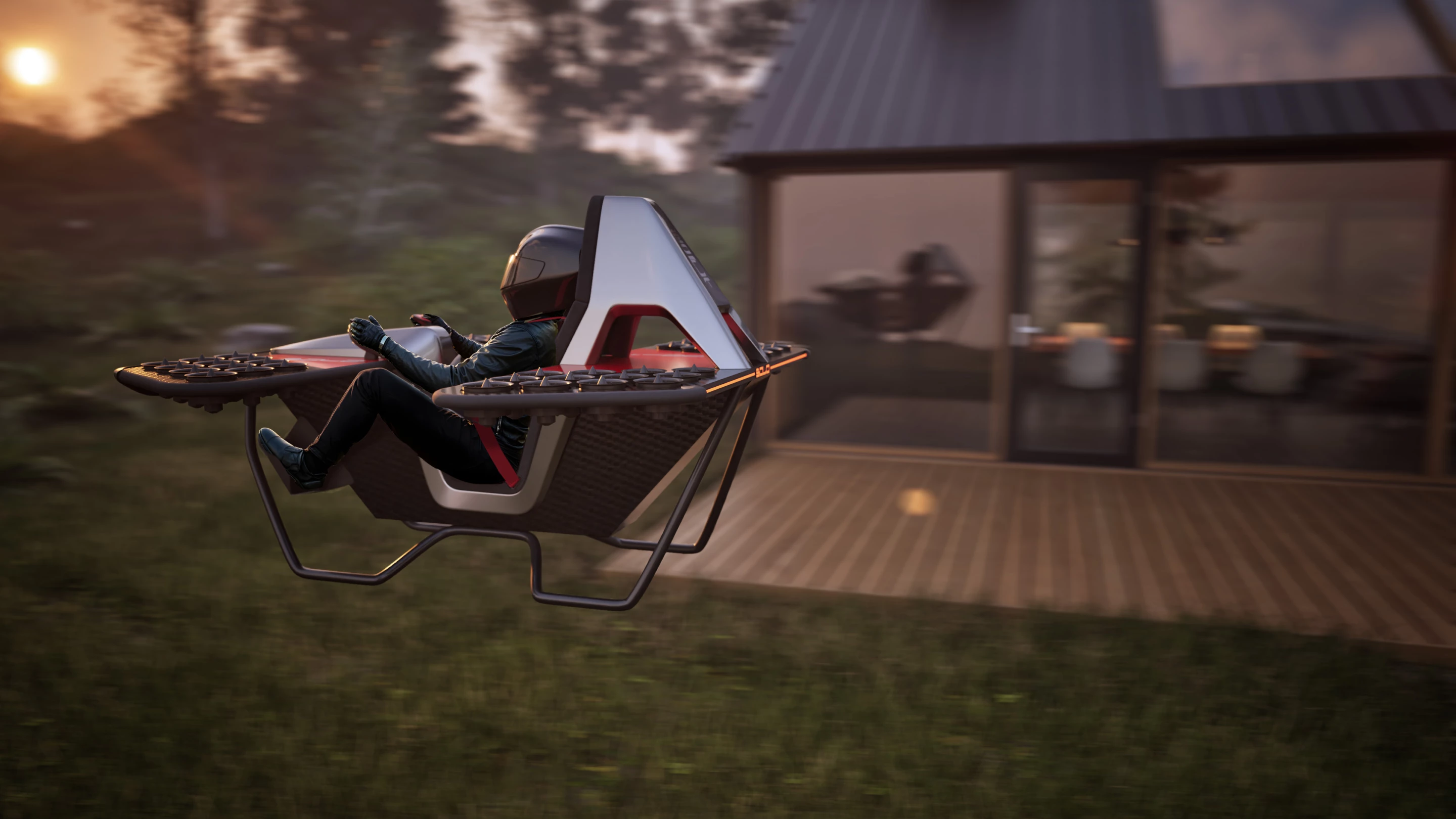 LEO Flight JetBike eVTOL Redefines Pilot-Free Personal Flight