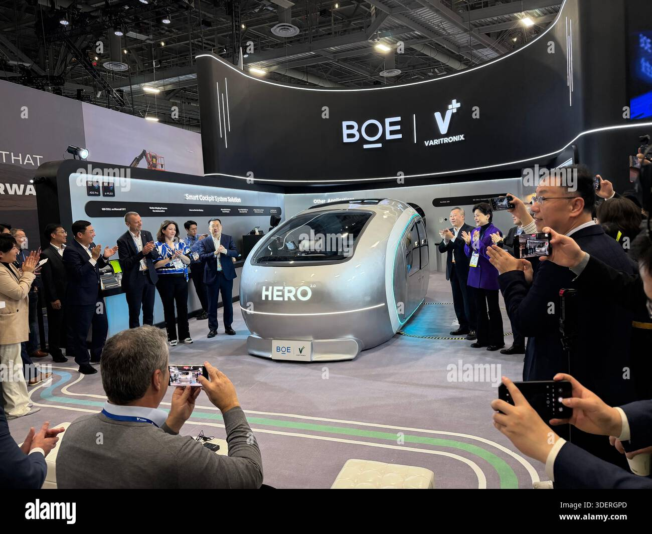 BOE HERO 2.0 Intelligent Cockpit Unveiled at CES 2026