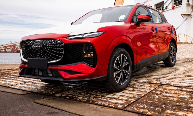 Lepas LEPAS L4 SUVs arriving at Durban Car Terminal in South Africa