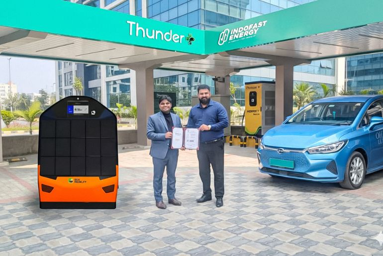 ThunderPlus and Indofast Energy Launch Integrated EV Charging and Battery Swapping Hubs Across India
