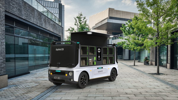 Blanc Robot autonomous delivery vehicle platform for last-mile logistics
