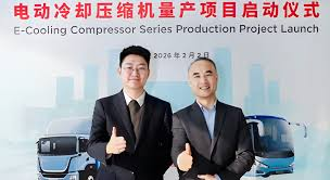 Oil-Free Centrifugal Compressor Awarded for Electric Bus HVAC in China