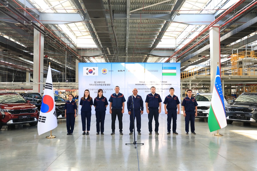 ADM Jizzakh Kia Sonet Prime production begins in Uzbekistan