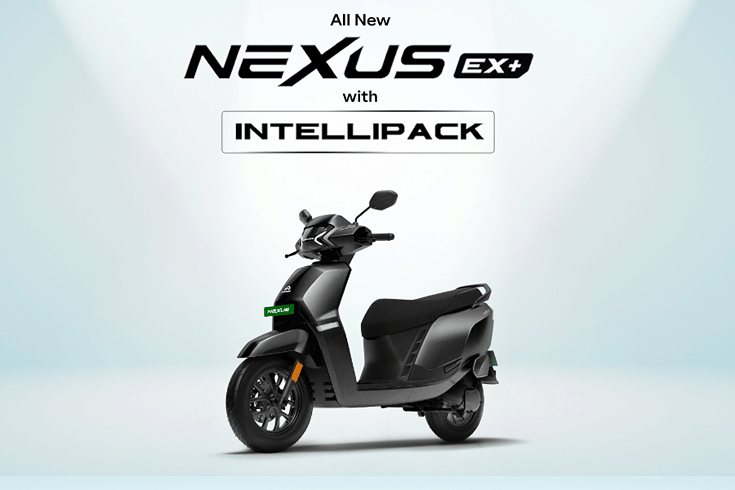 Ampere Nexus EX+ Launches With 5kW Motor, Intellipack