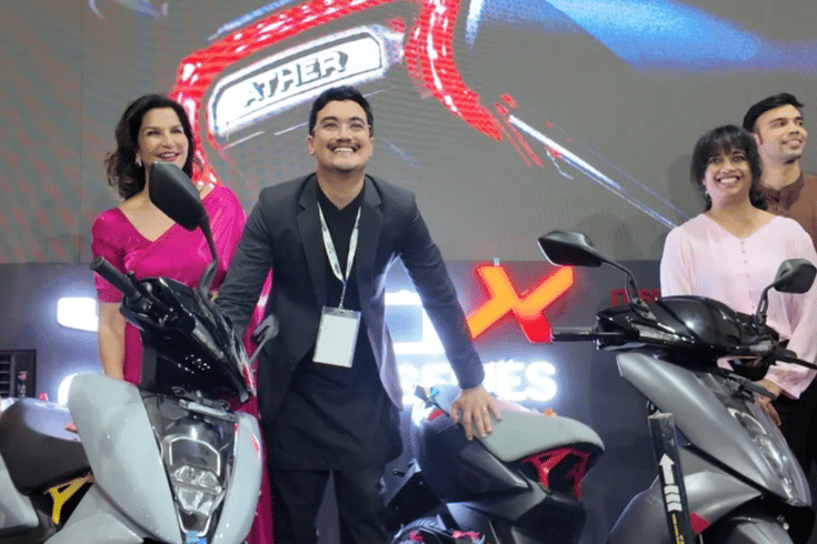 Ather 450X Overtones Series Launched in Nepal With New Features