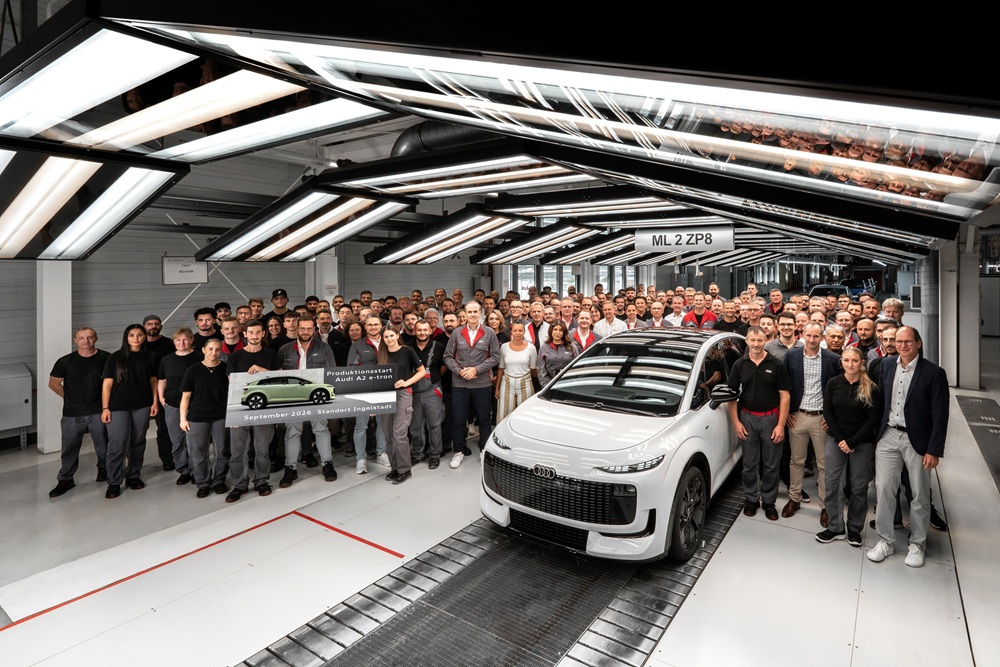Audi A2 e-tron Production Begins at Ingolstadt Plant