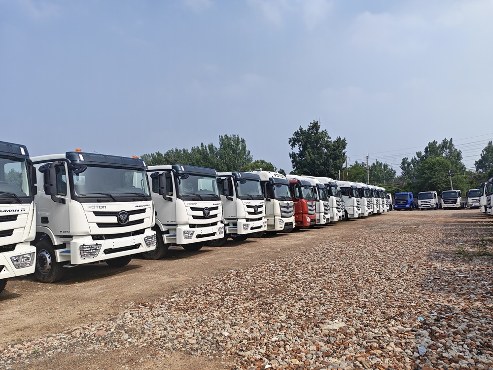 BAIC FOTON Trucks Shipped to Africa for Logistics
