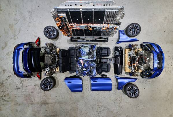 BMW Group End-of-Life Vehicle Recycling Partnership With PreZero