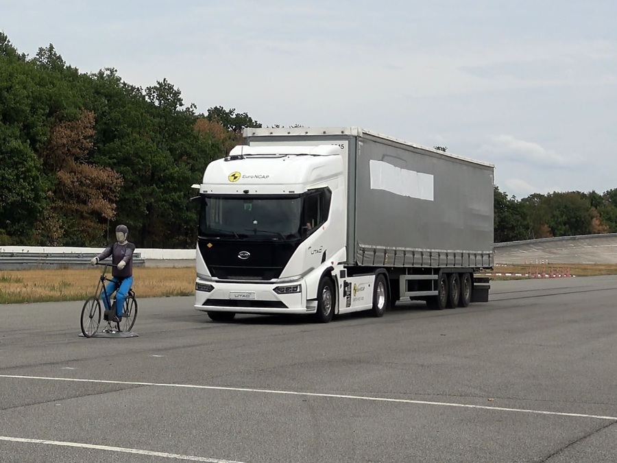 BYD ETT 44 Earns Five-Star Euro NCAP Truck Safety Rating