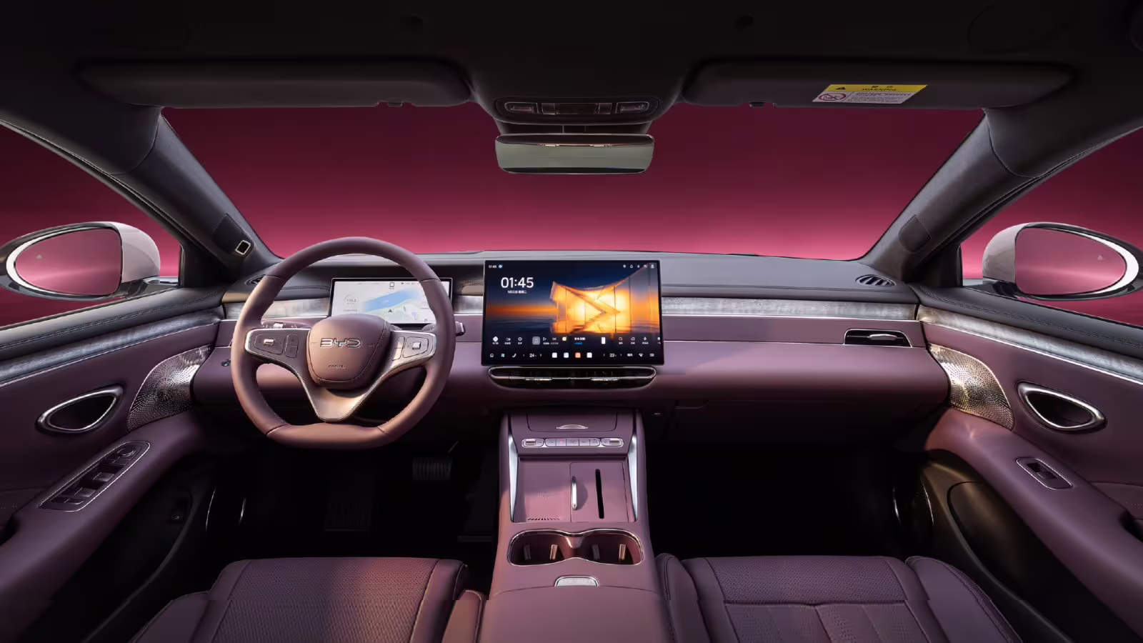 BYD Second-Generation Seal 07 Reveals Luxury Cabin Features