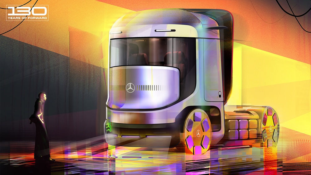 Daimler Truck Design Studies Explore Future Mobility Concepts