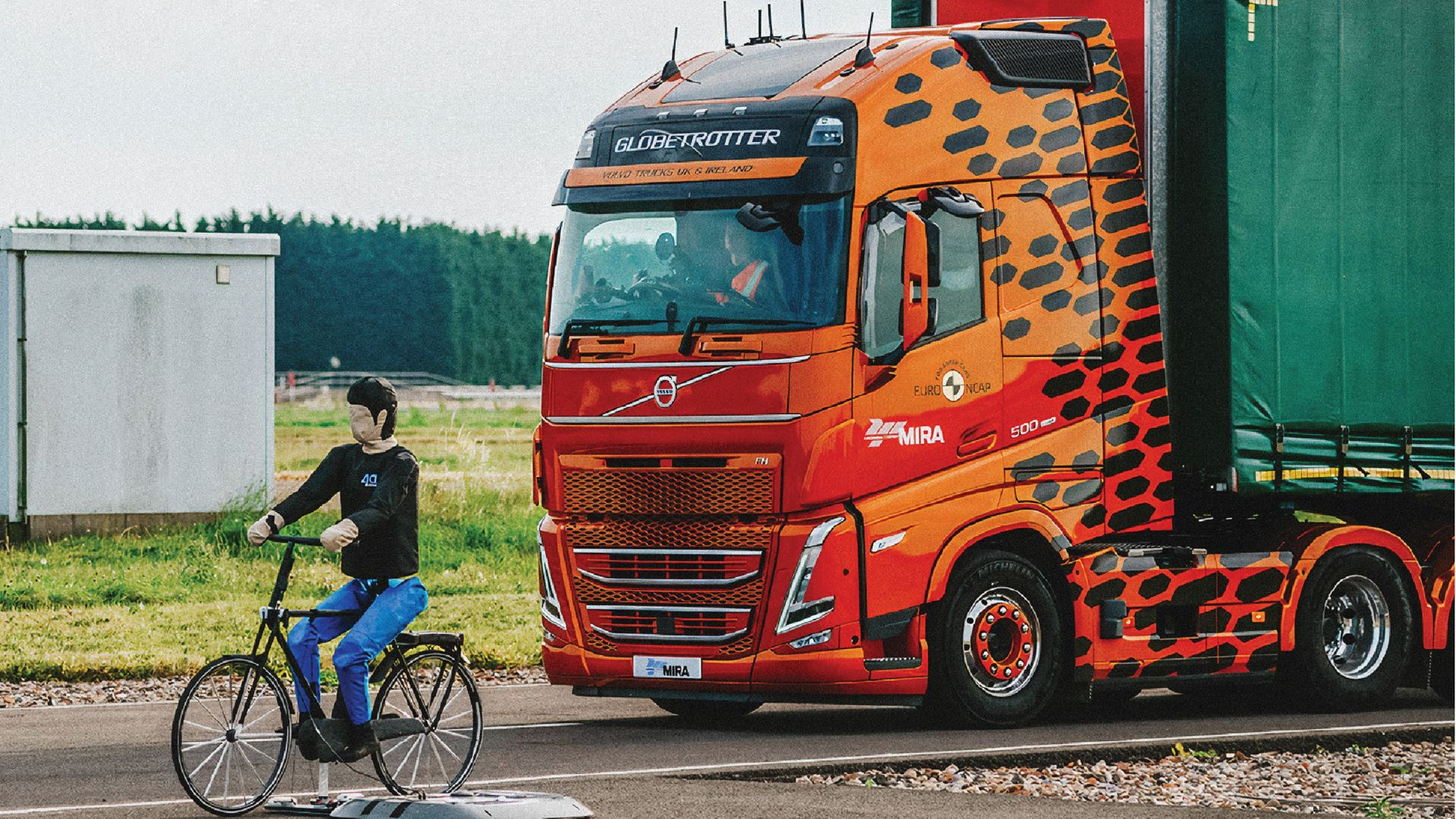 Euro NCAP truck safety ratings for Scania Volvo Ford and IVECO models