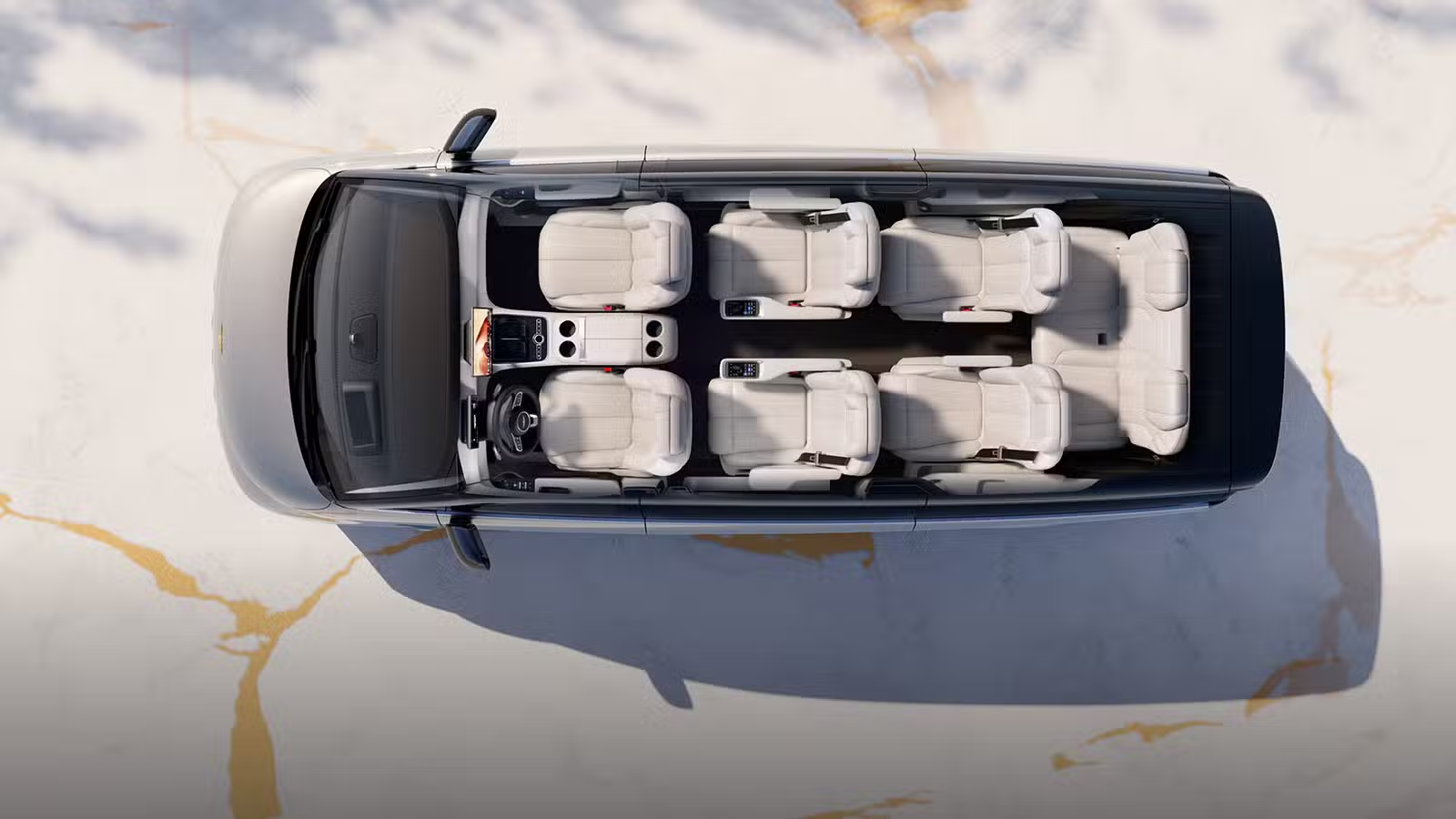 Geely Galaxy V900 electric MPV exterior design