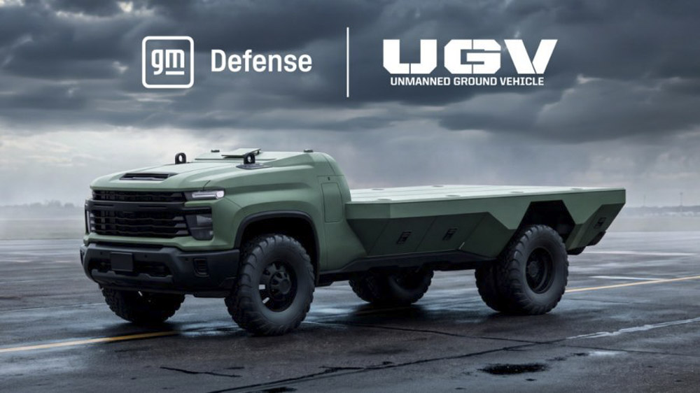 GM Defense Unveils UGV Concept and EPIQ Hybrid Prototype