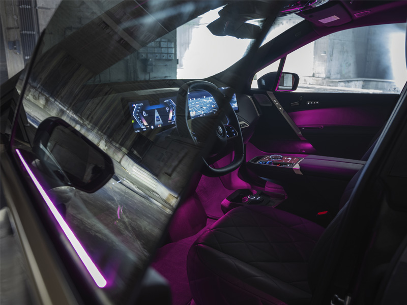 Grupo Antolin adaptive emotional lighting concept for automotive interiors