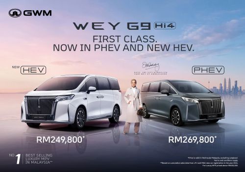 GWM WEY G9 Hi4 HEV Launches in Malaysia at MYR 249,800