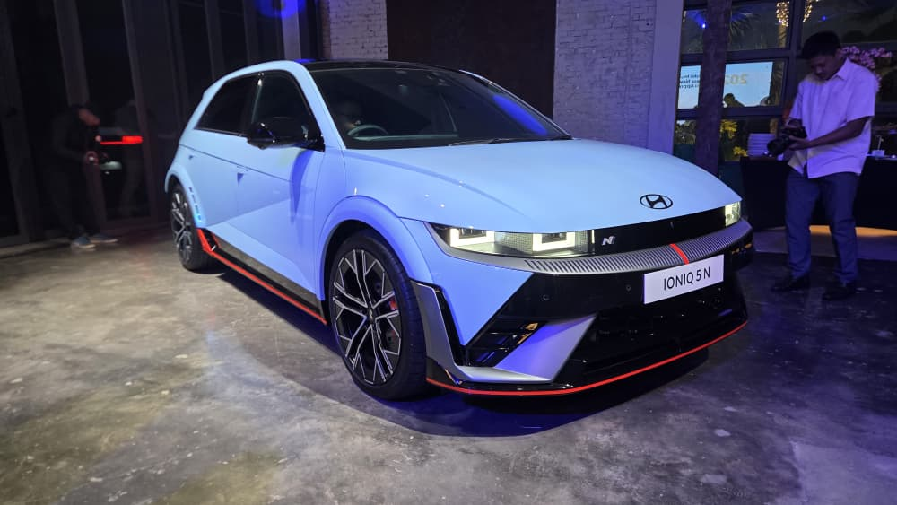 Hyundai Ioniq 5 N and Tucson at Malaysia launch event