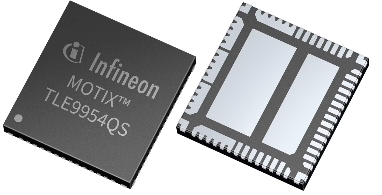 Infineon MOTIX TLE9954QSW40-33 motor control SiP automotive motor driver package