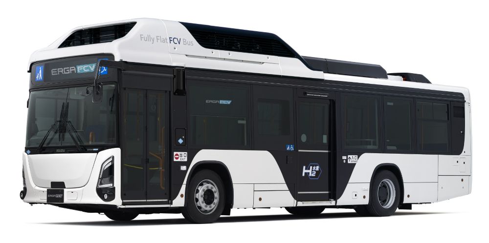 Isuzu ERGA FCV Launches as Hydrogen Fuel Cell Bus