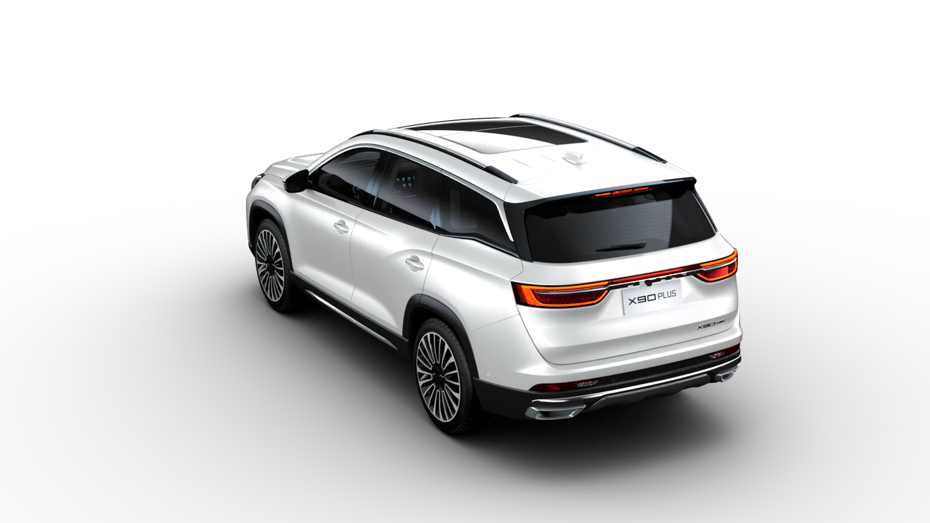 Jetour X90+ Luxe AWD SUV with 2.0T engine and eight speed automatic transmission