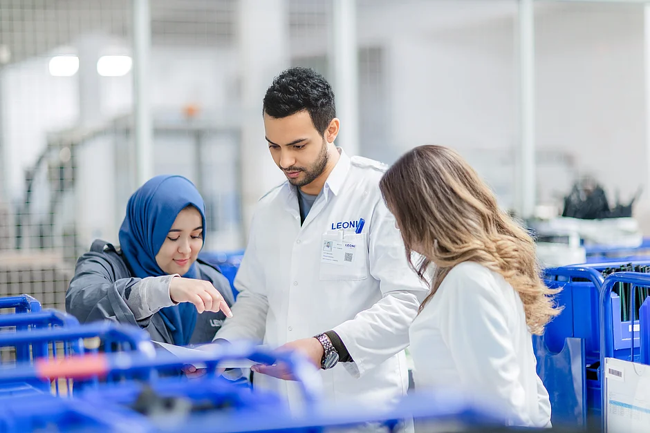 Leoni Egypt wiring harness expansion manufacturing facility