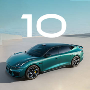 Lynk & Co 10 and 10+ Electric Sport Sedans Debut with Up to 816 km Range