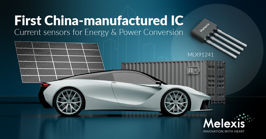Melexis MLX91241 Current Sensor Launches Local China Production