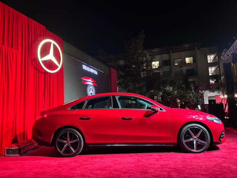Mercedes-Benz CLA BEV electric sedan with 800V fast charging platform