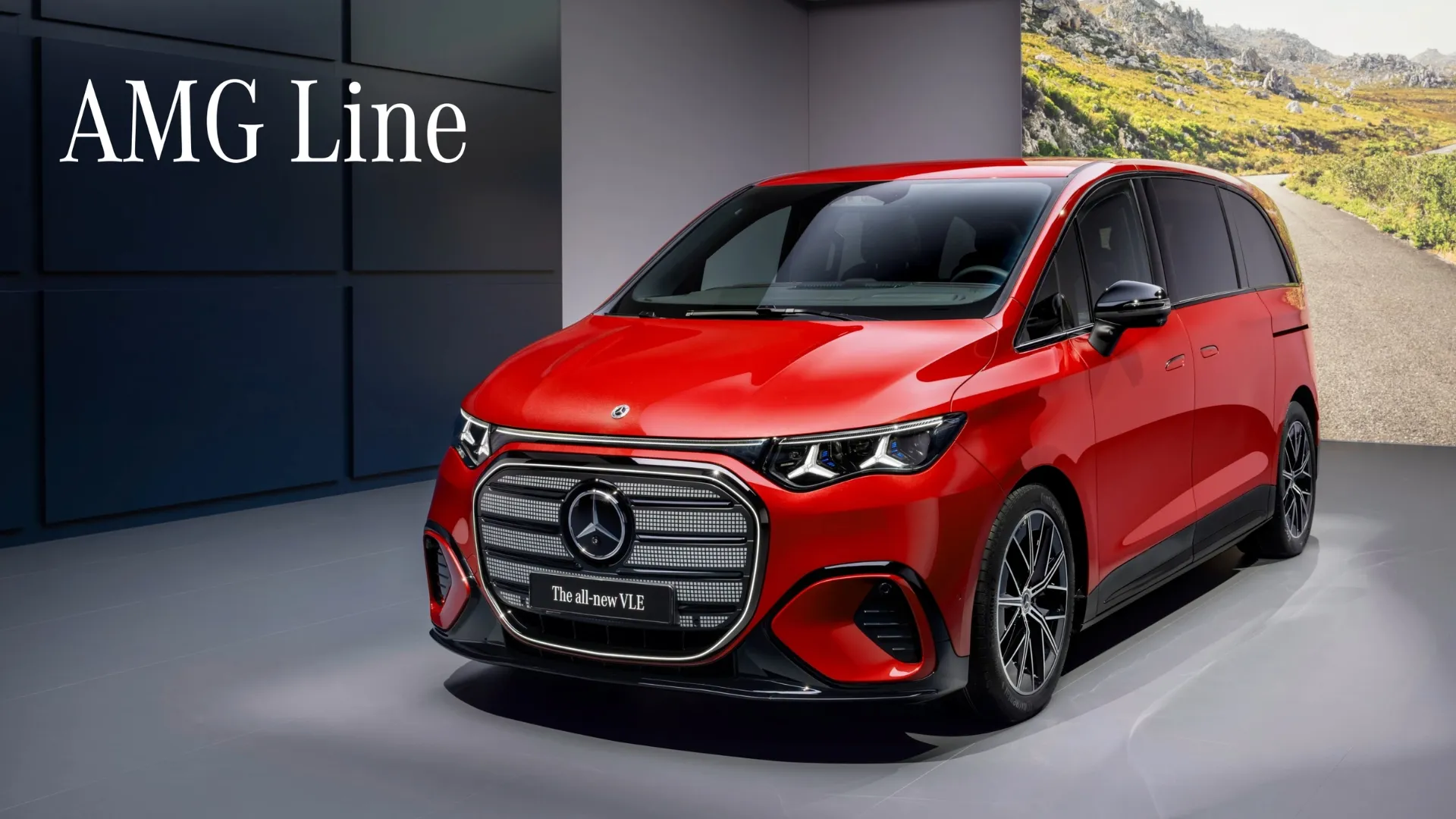 Mercedes-Benz VLE EV MPV electric luxury van