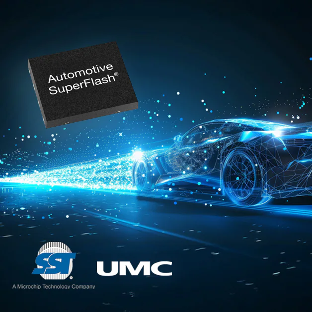 Microchip SST SuperFlash Gen 4 Automotive Memory Qualified for Production