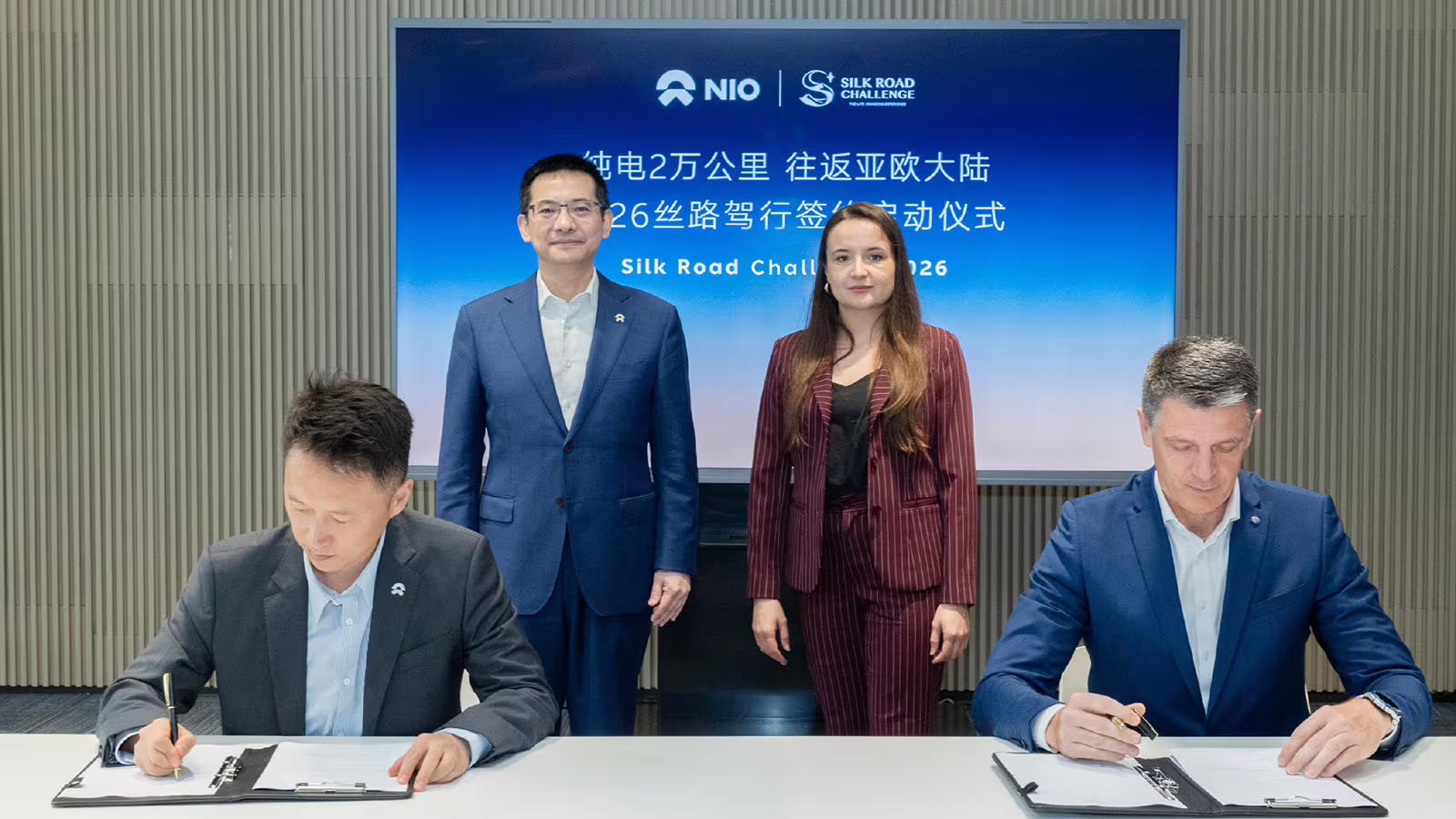 Nio Battery Swap Network Supports 20,000-Km Eurasia Drive