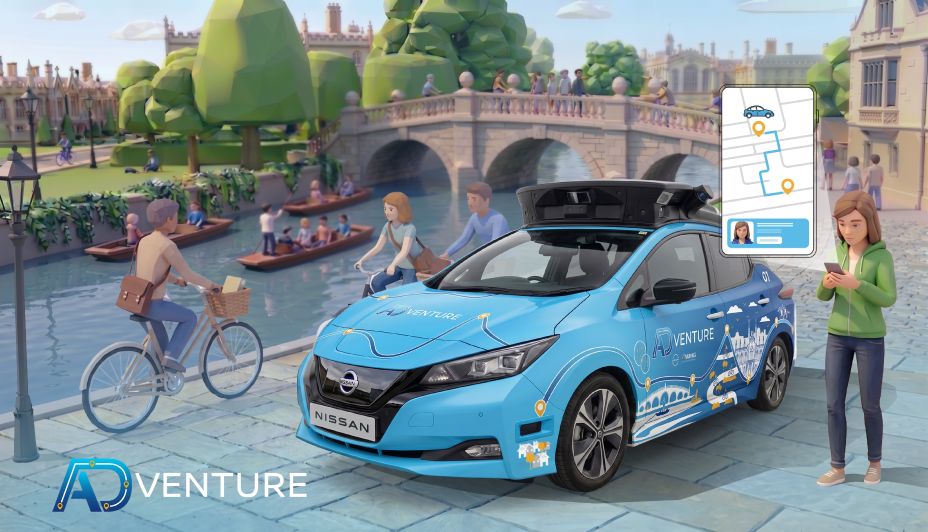 Nissan ADventure Project Tests Self-Driving in Cambridge