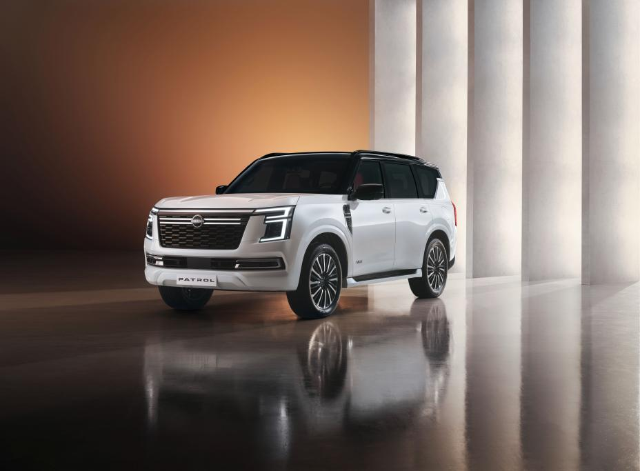 Nissan Patrol interior with Klipsch Premium Audio System