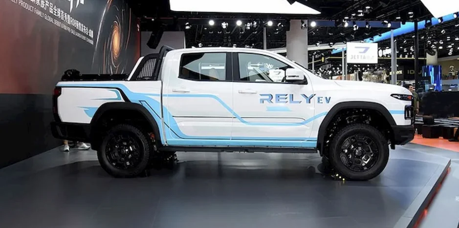 Rely R08 EV Electric Pickup Debuts as Chery Enters EV Truck Space
