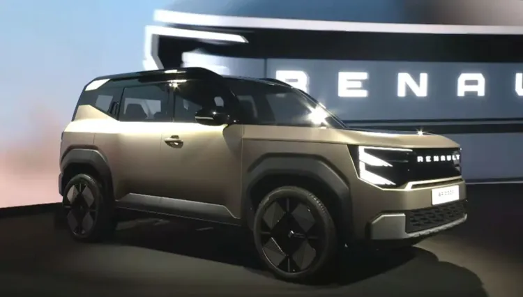 Renault Bridger SUV compact B segment concept revealed for India market