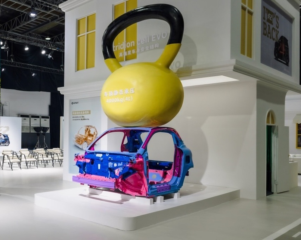 Smart #2 Introduces Tridion Cell Evo Safety Structure