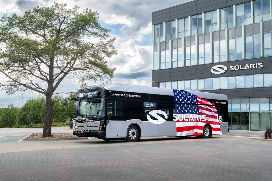 Solaris Urbino 40 Electric Makes U.S. Debut in Chicago