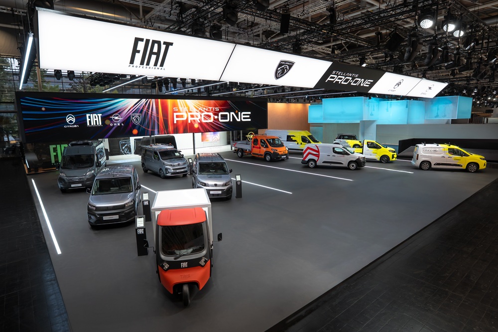 Stellantis Pro One Debuts New Vans at IAA Transportation