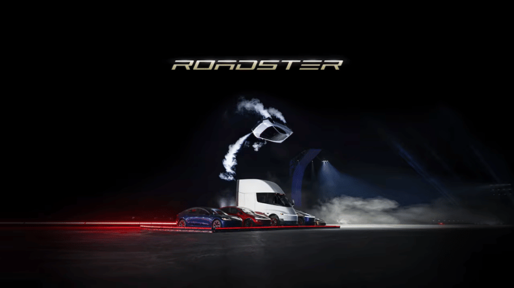 Tesla Roadster Revealed With SpaceX Thrusters, Production in 2028