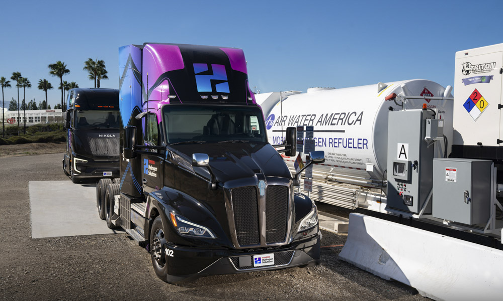 Toyota Advances High-Flow Hydrogen Fueling for Heavy-Duty Trucks