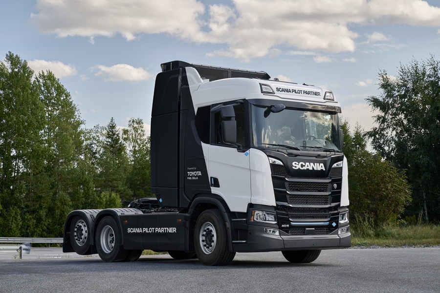 Toyota Scania Hydrogen Partnership Advances Fuel Cell Trucks