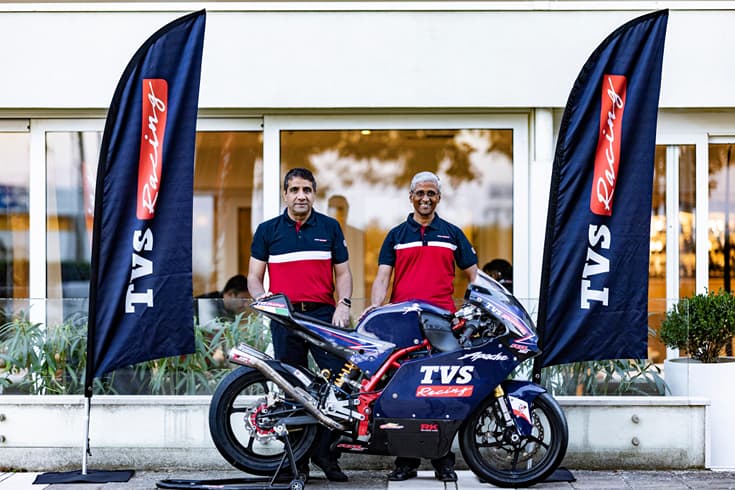TVS TRIC Makes European Debut at Misano World Circuit