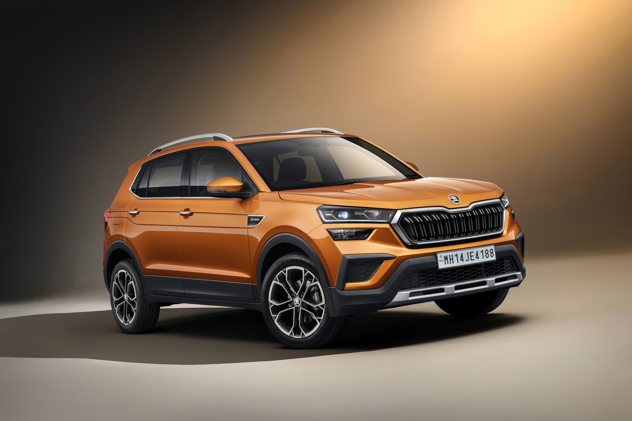 Updated Skoda Kushaq SUV with refreshed design and new features
