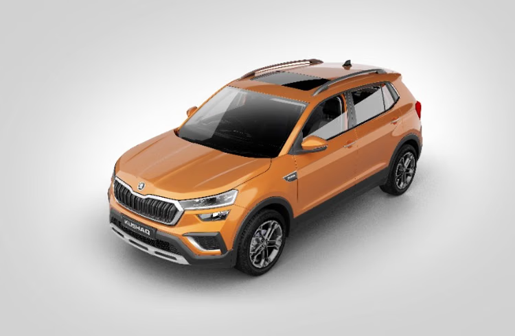Updated Skoda Kushaq SUV with refreshed design and new features