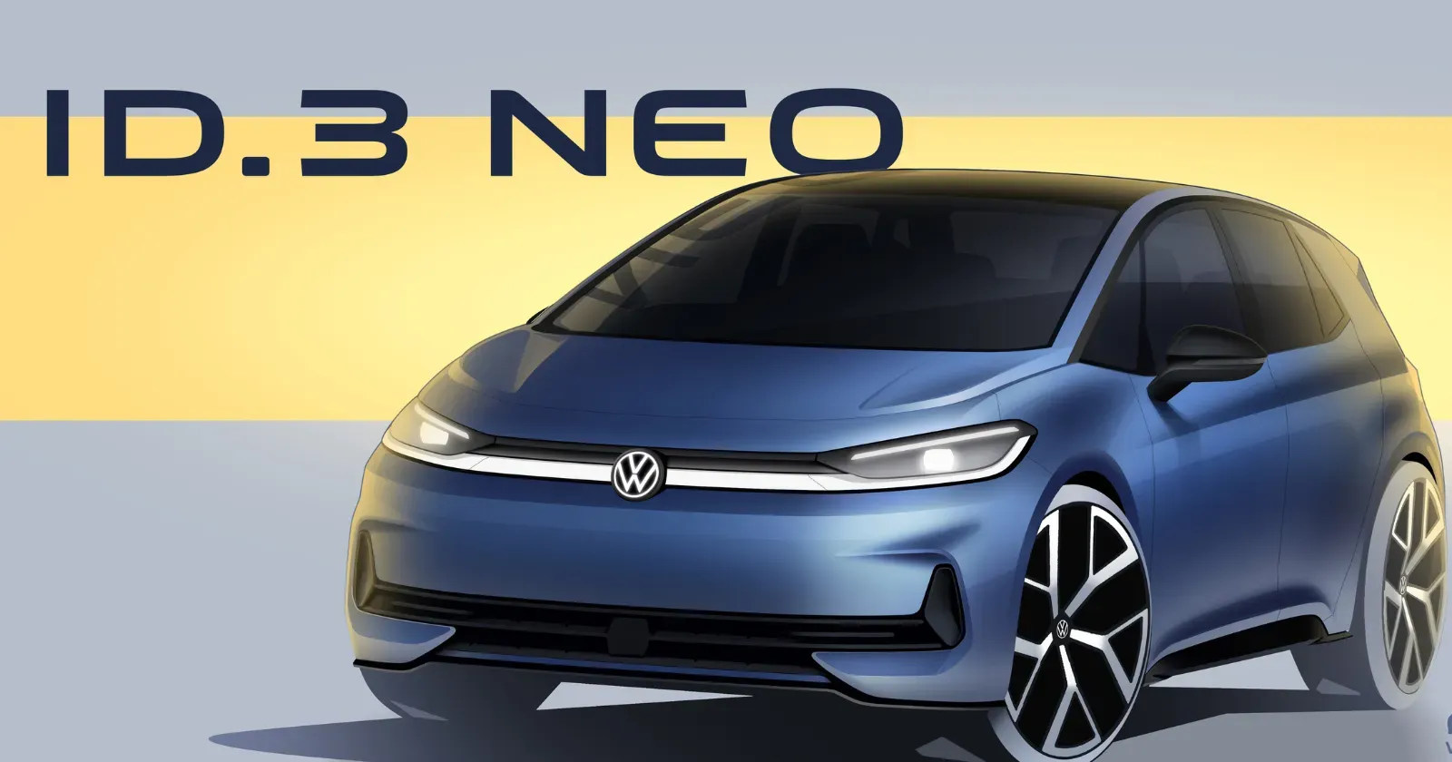 Volkswagen ID.3 Neo electric hatchback with updated software and V2L capability