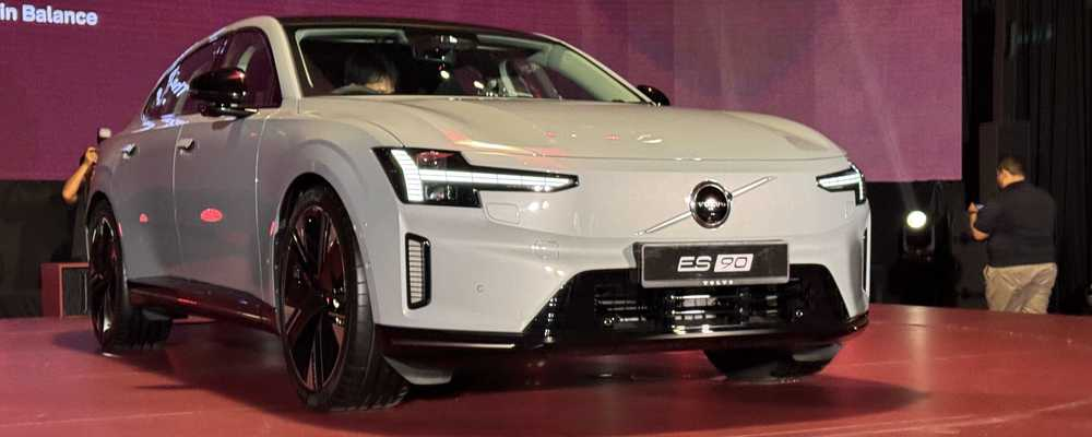 Volvo ES90 electric sedan assembled in Malaysia