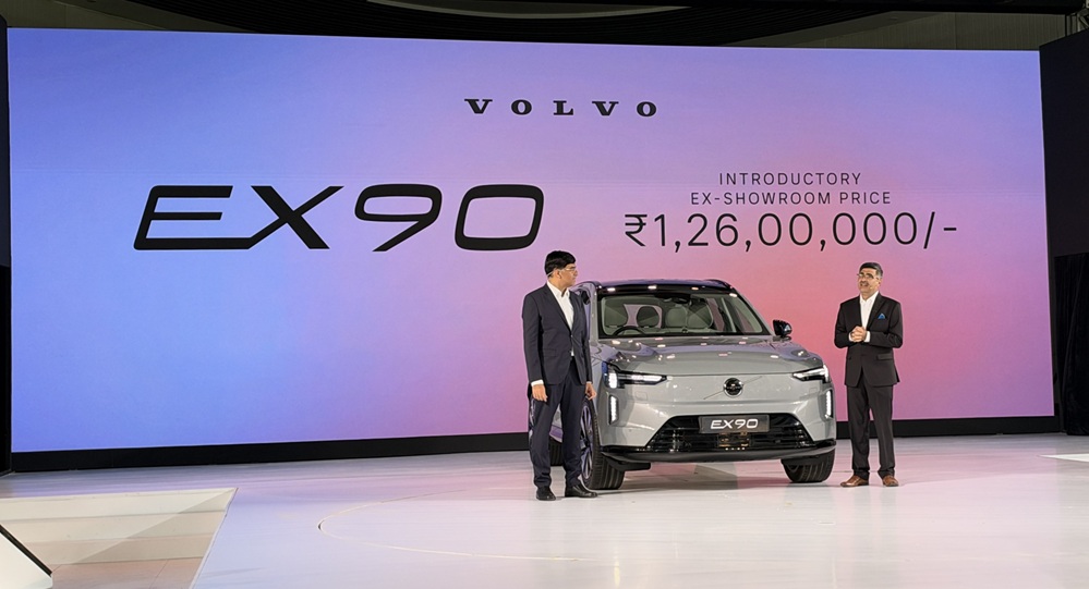 Volvo EX90 Launches in India at INR 12.6 Million